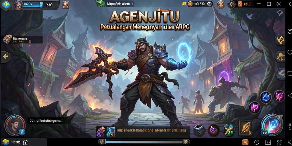 Gameplay seru dan aksi mendebarkan di AGENJITU.