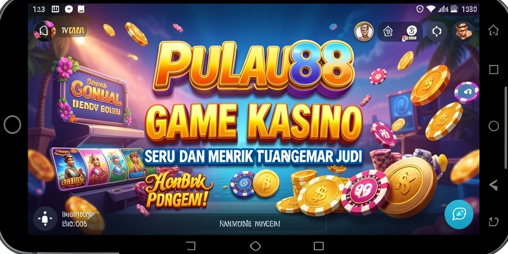 Tampilan permainan kasino yang menarik dalam PULAU88.